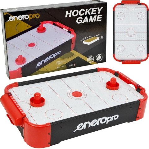 GRA CYMBERGAJ AIR HOCKEY NA STÓŁ 51x31x10CM CZARNY ENERO PRO Hockey
