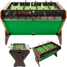 STÓŁ DO GRY OBROTOWY 3W1 BILARD PIŁKARZYKI CYMBERGAJ 121x84,5x85,3CM CZARNY Enero Pro