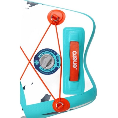 ZESTAW - DESKA SUP 140KG DMUCHANA ENERO 320x91x15CM SEA Enero