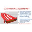 ZESTAW - DESKA SUP 80KG DMUCHANA ENERO 275x76x10CM Enero