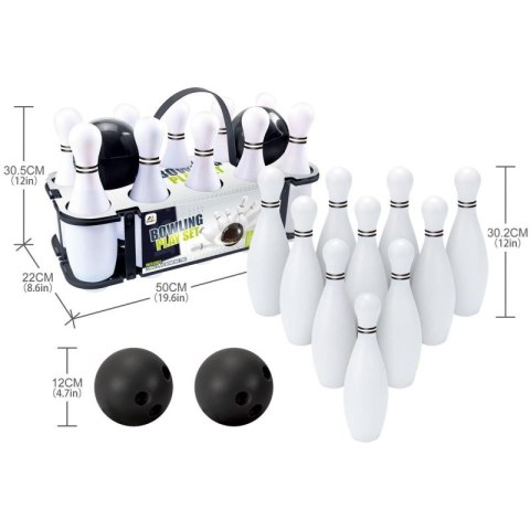 ZESTAW SPORTOWY DO GRY W KRĘGLE BOWLING PLAY SET 30CM Enero