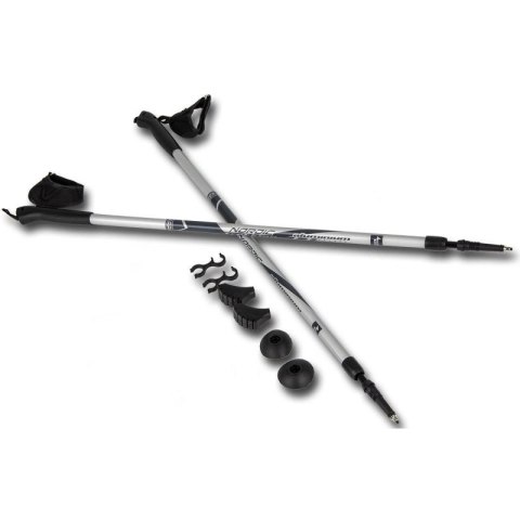 KIJE NORDIC WALKING BEST SPORTING 2-SEKWENCJE CZARNE BEST SPORTING