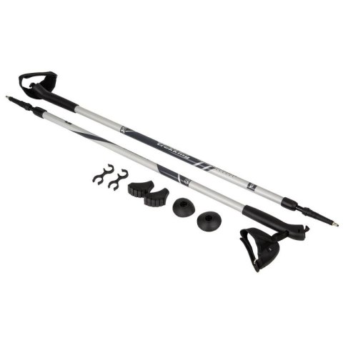 KIJE NORDIC WALKING BEST SPORTING 2-SEKWENCJE CZARNE BEST SPORTING