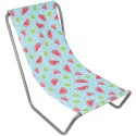 LEŻAK OGRODOWO - PLAŻOWY SKŁADANY I TORBA FRUIT MELON Enero Camp