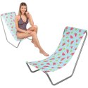LEŻAK OGRODOWO - PLAŻOWY SKŁADANY I TORBA FRUIT MELON Enero Camp