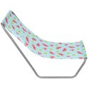 LEŻAK OGRODOWO - PLAŻOWY SKŁADANY I TORBA FRUIT MELON Enero Camp