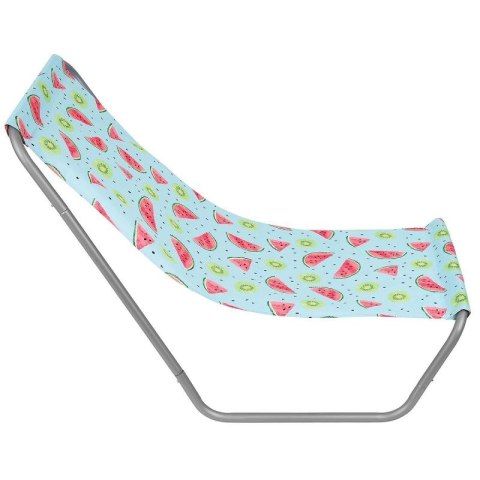 LEŻAK OGRODOWO - PLAŻOWY SKŁADANY I TORBA FRUIT MELON Enero Camp