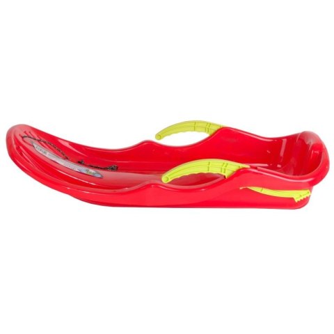 SANKI PLASTIKOWE Z HAMULCAMI RACE S CZERWONE Prosperplast