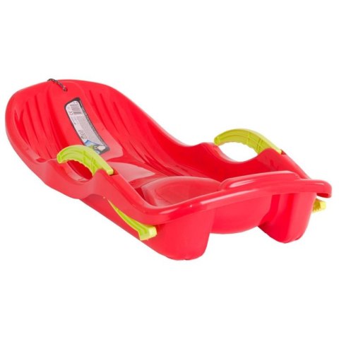 SANKI PLASTIKOWE Z HAMULCAMI RACE S CZERWONE Prosperplast