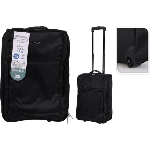 WALIZKA PODRÓŻNA KABINOWA 32L BLACK PROWORLD ProWorld