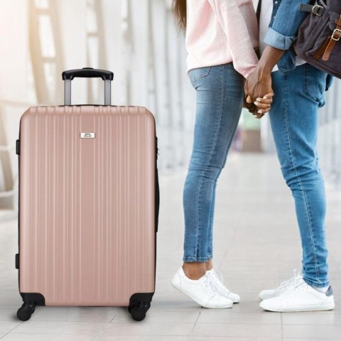 ZESTAW 2 WALIZEK 18 i 26 CALE SLAZENGER ROSE GOLD Slazenger