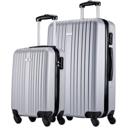 ZESTAW 2 WALIZEK 18 i 26 CALE SLAZENGER SILVER Slazenger