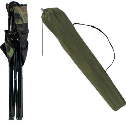 KRZESŁO TURYSTYCZNE SKŁADANE 50X50X80CM CAMUFLAGE ENERO CAMP Enero
