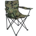 KRZESŁO TURYSTYCZNE SKŁADANE 50X50X80CM CAMUFLAGE ENERO CAMP Enero