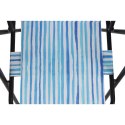 KRZESŁO TURYSTYCZNE Z PODŁOKIETNIKAMI 52x44x75CM SKŁADANE BLUE LINES Enero Camp
