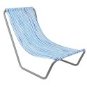 LEŻAK OGRODOWO - PLAŻOWY SKŁADANY I TORBA BLUE LINES Enero Camp