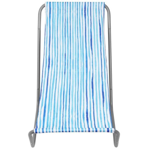 LEŻAK OGRODOWO - PLAŻOWY SKŁADANY I TORBA BLUE LINES Enero Camp