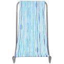LEŻAK OGRODOWO - PLAŻOWY SKŁADANY I TORBA BLUE LINES Enero Camp