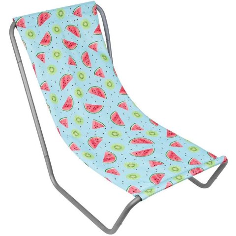 LEŻAK OGRODOWO - PLAŻOWY SKŁADANY I TORBA FRUIT MELON Enero Camp