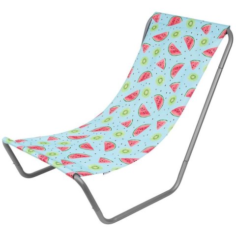 LEŻAK OGRODOWO - PLAŻOWY SKŁADANY I TORBA FRUIT MELON Enero Camp