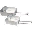 MENAŻKA MISKI TURYSTYCZNE DO ZAPIEKANIA CASSEROLE 2SZT. ALUMINIUM REDCLIFFS Redcliffs