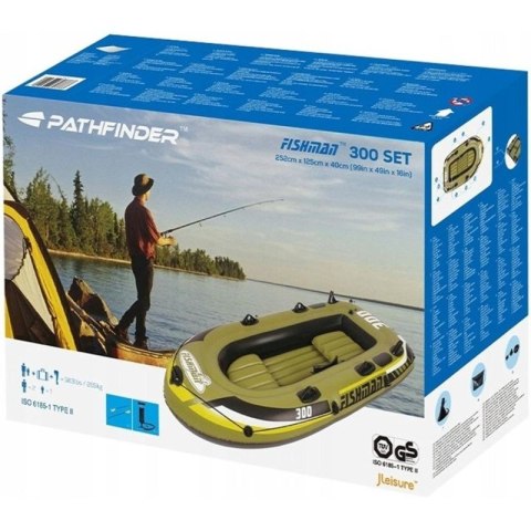 PONTON FISHMAN 300 SET 252x125x26CM 07208-1 Jilong