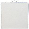 STOLIK TURYSTYCZNY SKŁADANY KEMPINGOWY 120x60x70/62/55CM 4 KRZESŁA I PÓŁKA Enero Camp