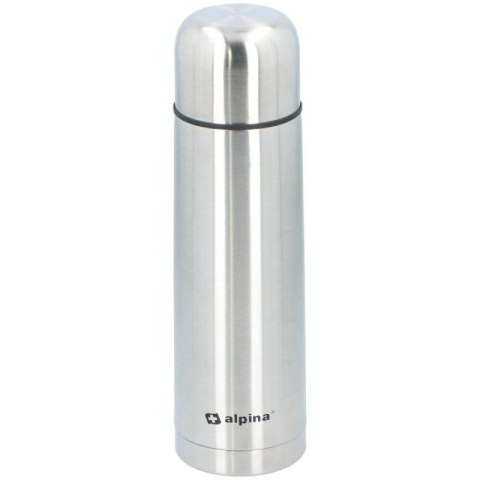 TERMOS TERMICZNY TURYSTYCZNY ALPINA 750ML SREBRNY Alpina