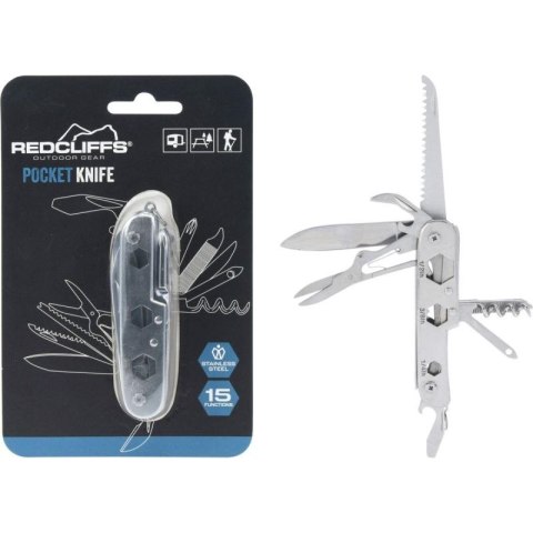 ZESTAW SURVIVALOWY TURYSTYCZNY SCYZORYK 15W1 SILVER Redcliffs