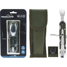 ZESTAW SURVIVALOWY TURYSTYCZNY SCYZORYK ZE SZTUĆCAMI 5w1 Redcliffs