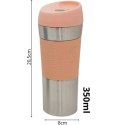 KUBEK TERMICZNY TURYSTYCZNY EXCELLENT HOUSEWARE 350ML RÓŻOWY Excellent houseware