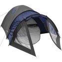 NAMIOT 4 OSOBOWY COOL CZARNO-NIEBIESKI ENERO CAMP Enero