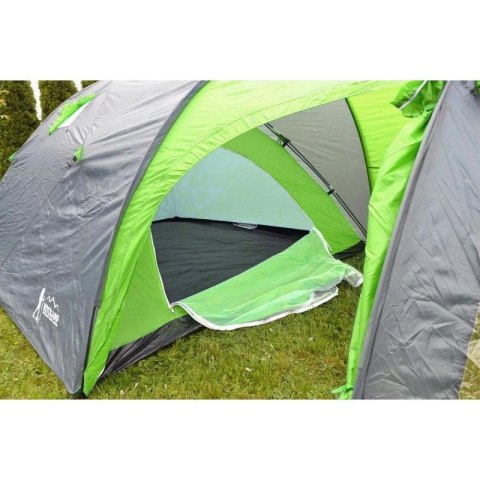 NAMIOT 4 OSOBOWY COOL CZARNO-ZIELONY ENERO CAMP Enero