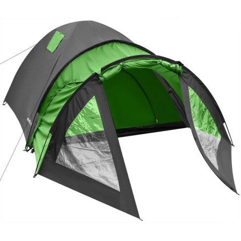NAMIOT 4 OSOBOWY COOL CZARNO-ZIELONY ENERO CAMP Enero