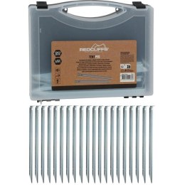 ŚLEDZIE DO NAMIOTU 23CM KPL. 20SZT METAL W WALIZCE REDCLIFFS Redcliffs