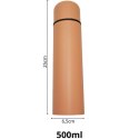 TERMOS TURYSTYCZNY 500ML EXCELLENT HOUSEWARE POMARAŃCZOWY Excellent houseware