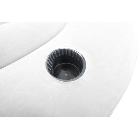 FOTEL DMUCHANY Z PODNÓŻKIEM DELUXE 125x100x85CM 22321 Deluxe