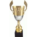 Puchar metalowy złoto-srebrny 4128D Tryumf