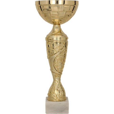 Puchar metalowy złoty 9098D Tryumf