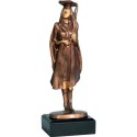 Figurka odlewana - absolwentka - nauka RFST2055/BR Tryumf