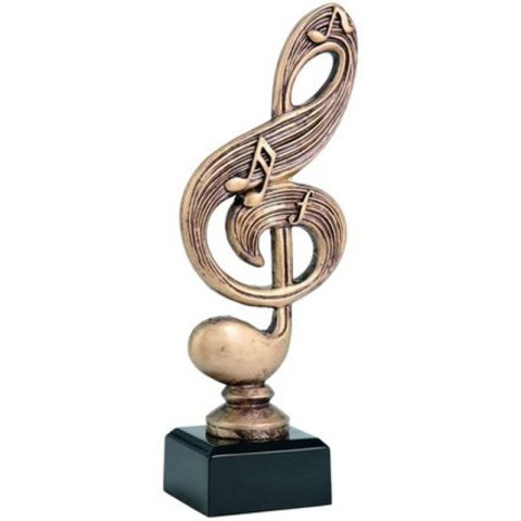 Figurka odlewana - muzyka RTY3859A/BR Tryumf