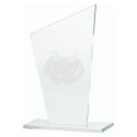Trofeum szklane grawerowane Tryumf