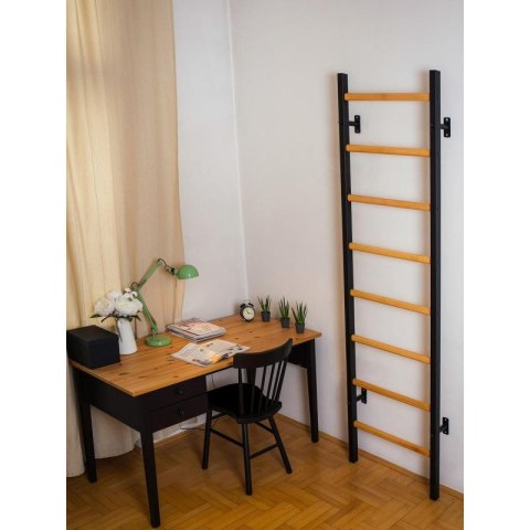 DRABINKA GIMNASTYCZNA DREWNIANO METALOWA NA 4 UCHWYTY BENCHK 200B Benchk