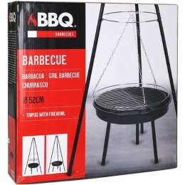 GRILL OGRODOWY WISZĄCY NA TRÓJNOGU 52CM BBQ LINE