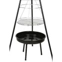 GRILL OGRODOWY WISZĄCY NA TRÓJNOGU 52CM BBQ LINE