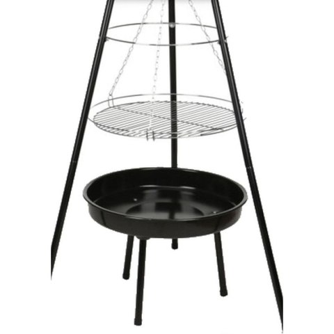 GRILL OGRODOWY WISZĄCY NA TRÓJNOGU 52CM BBQ LINE