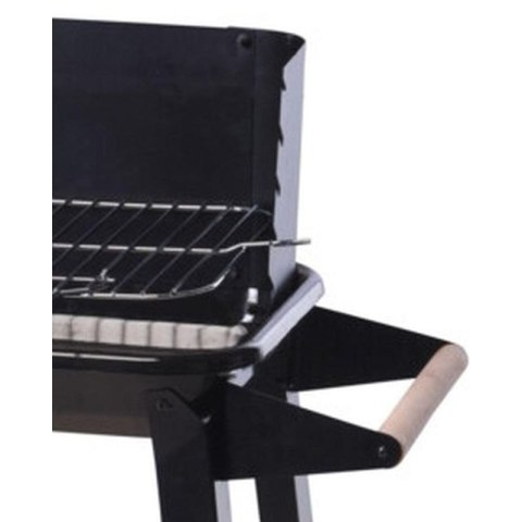 GRILL OGRODOWY WÓZEK 83x45,5x86,5CM CZARNY BBQ LINE
