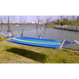 HAMAK OGRODOWY 1 OSOBOWY 200X100CM Z DRĄŻKIEM 1006048 SASKA GARDEN