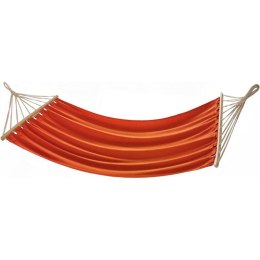 HAMAK OGRODOWY 1 OSOBOWY 200X100CM Z DRĄŻKIEM POMARAŃCZOWY 584008 SASKA GARDEN