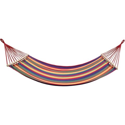 HAMAK OGRODOWY 1 OSOBOWY 200X80CM Z DRĄŻKIEM 1064048 SASKA GARDEN
